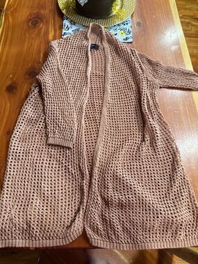 Knitted cardigan 3/4 L sleeves